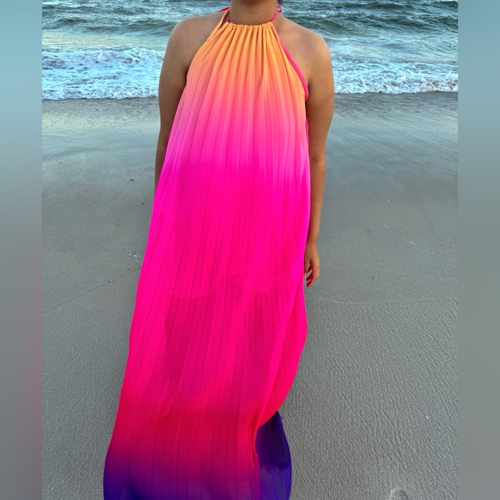 Tulum Dress [Ombre Flowy Resortwear Dress]